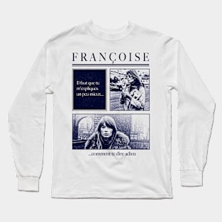 Francoise Hardy Long Sleeve T-Shirt